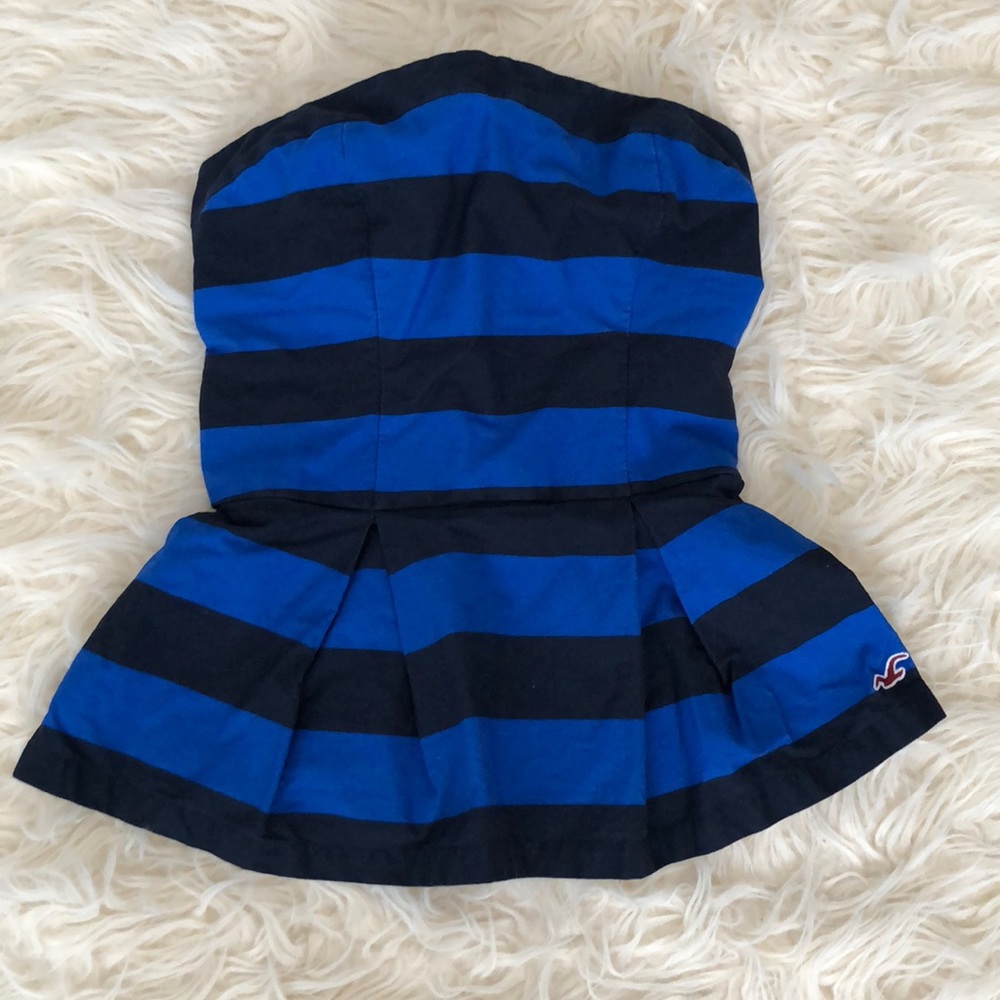 Hollister Navy and Royal Blue Small
